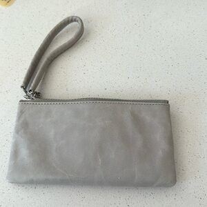 Grey Hobo wristlet